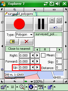 GNSSSurveyUpDown