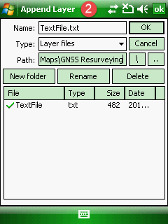 AddTextfile