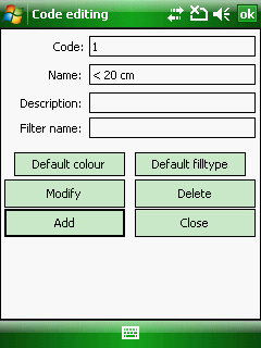 CodeDictNumericalCodeset