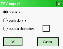 CSVExport