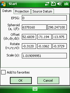 CustomProjectionDatum