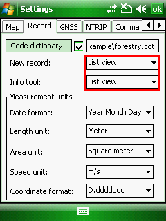 ListViewSettings