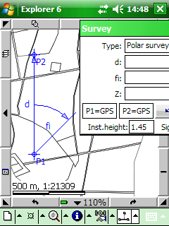 polar_survey_from_startpoint