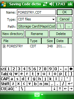 Saving_code_dictionary