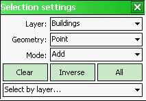 SelectionSettings