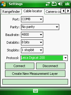 SettingsCableLocator