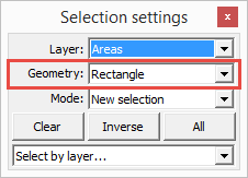 SelectByRectangle